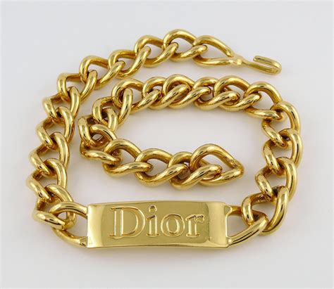 dior necklace name|Dior chunky necklace.